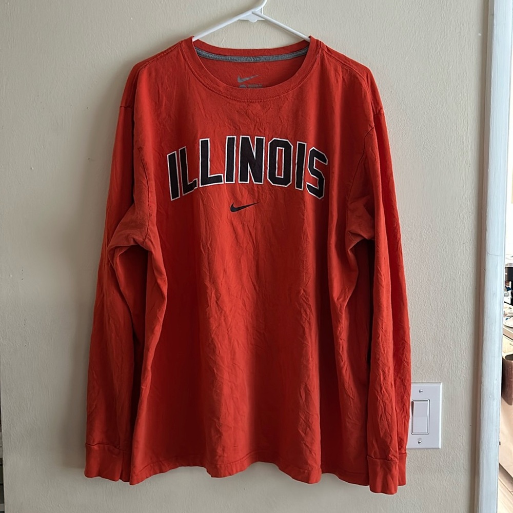 Vintage Nike Illinois long sleeve shirt